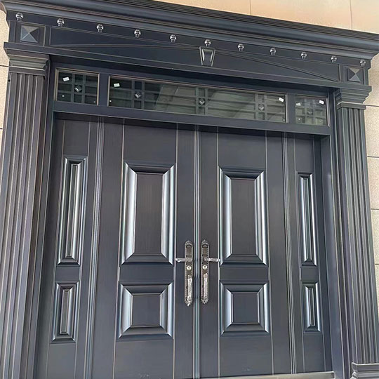 别墅对开防盗门