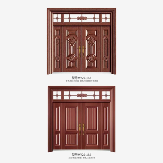 自建房防盗门图